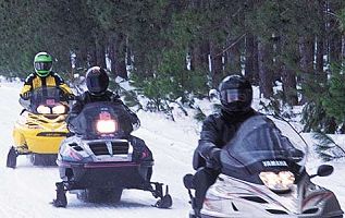 Snowmobile Tour in Breckenridge