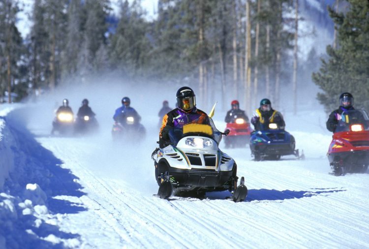 Snowmobile Tour in Breckenridge