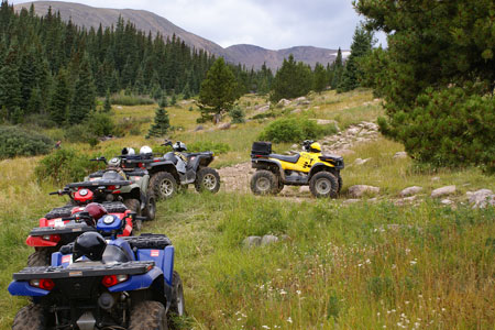 Side-by-Side/ATV Rental in Colorado Fall