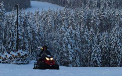 Experience the Thrill of  a Guided Snowmobile Tour in Breckenridge