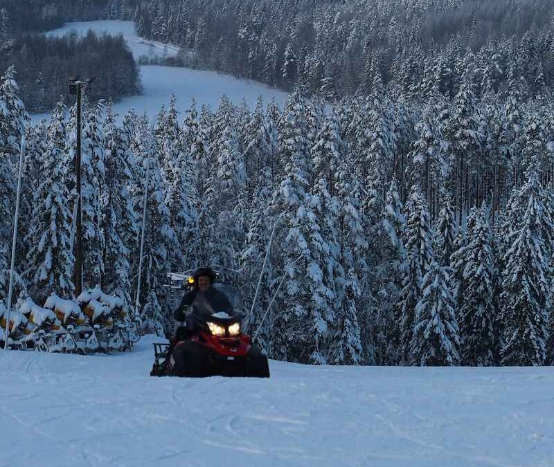 Experience the Thrill of  a Guided Snowmobile Tour in Breckenridge