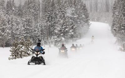 Snowmobile Adventure in Vail, Colorado