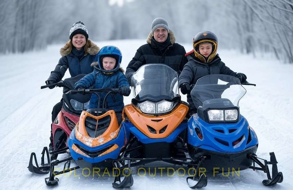 Family-Friendly Snowmobile Tour in Breckenridge, Colorado