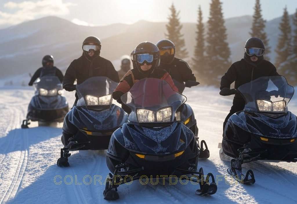 Snowmobiling in Avon and Beaver Creek