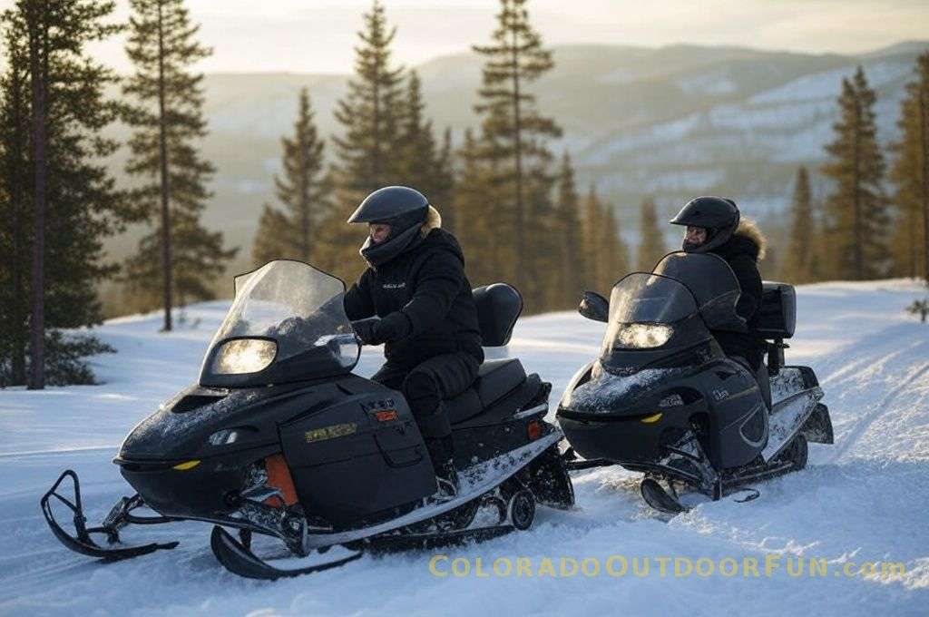 Snowmobiling in Vail and Beaver Creek