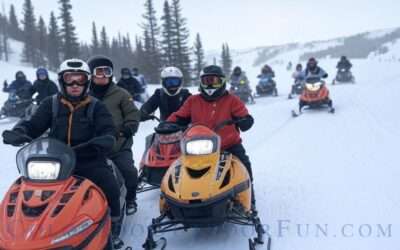 Snowmobiling in Keystone Colorado